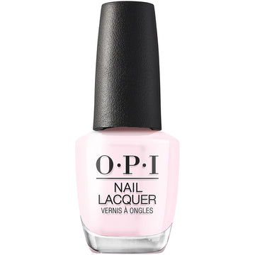 OPI bottle front view showing soft pink shade and brand finish
