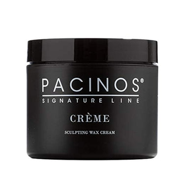 Pacinos front jar view showing packaging and immediate styling benefit