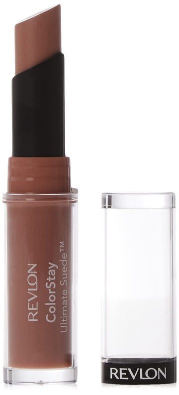 REVLON front view of lipstick tube showing shape and branding and easy handling