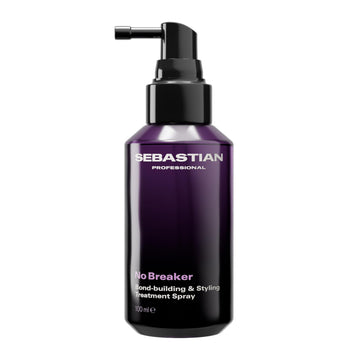 Sebastian No Breaker front bottle showing branding and easy styling benefit