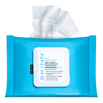 SKINN front packaging showing resealable pouch and branding benefits