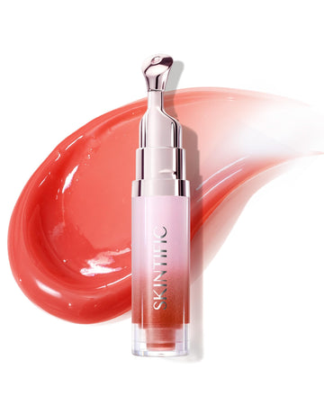 SKINTIFIC front packaging showing guava flush tint and glossy finish benefit