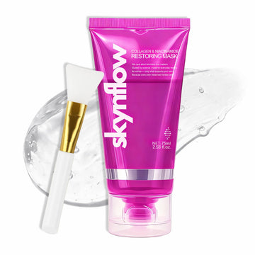 skynflow front packaging showing tube and label, communicates clean benefits