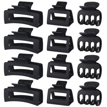 SMKSL front view of black clip pack showing all 12 pieces and variety