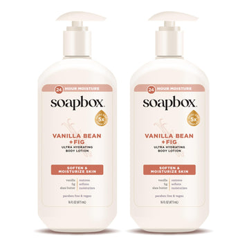 Soapbox front packaging showing label and two-bottle value pack for everyday hydration
