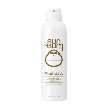 Sun Bum front packaging showing SPF 30 and mineral formula benefit