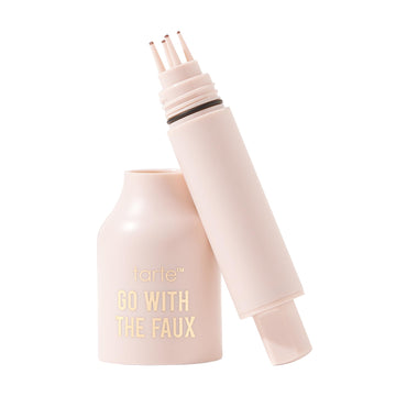 tarte front packaging showing pen and label for easy identification and portability