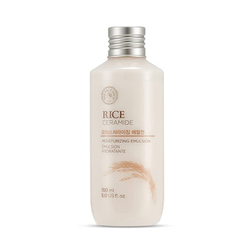 the face shop rice ceramide front bottle showing packaging and lightweight hydration benefit