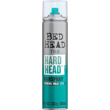 TIGI front packaging showing strong hold and product size benefit