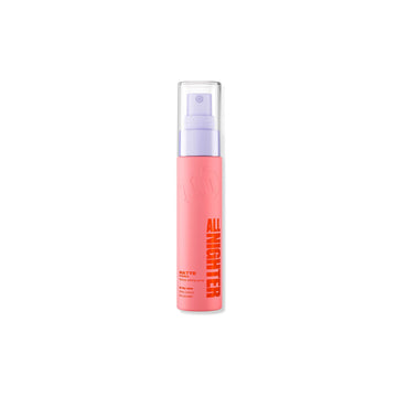 Urban Decay front packaging of All Nighter spray showing compact travel bottle and branding