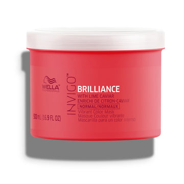 Wella Professionals Invigo Brilliance front packaging shows product and volume benefit