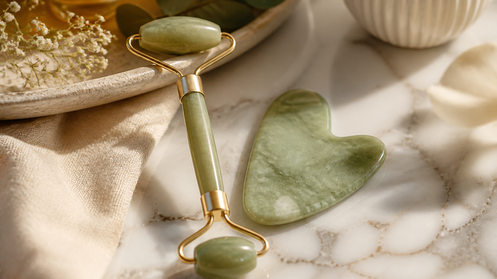 Remedies Beauty Benefits of Jade Rollers and Gua Sha Tools: Myths and Science-Backed Facts guide image for United Kingdom shoppers