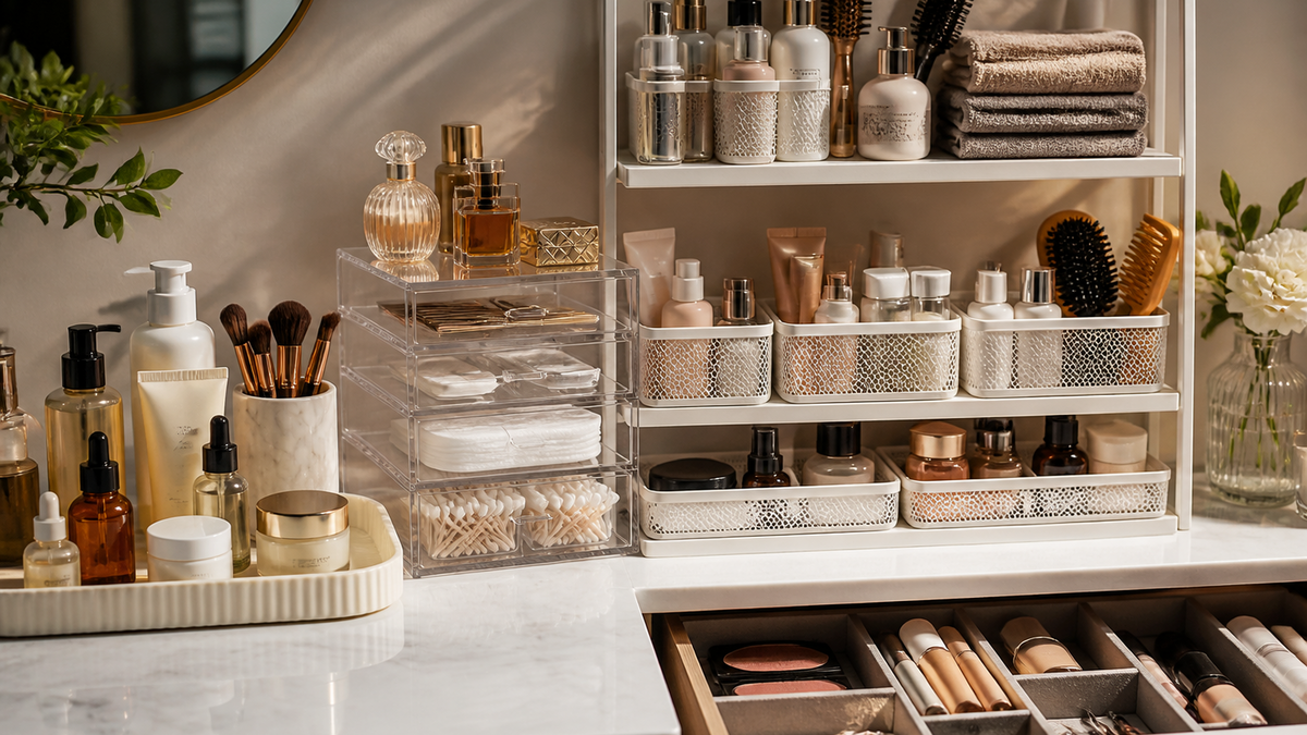 Best Practices for Storing and Organizing Your Beauty and Grooming Products at Home in the UK