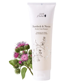 100% PURE front bottle image showing label and benefits