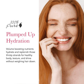 100% PURE back label view detailing ingredients and purity standards