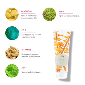 100% PURE shampoo texture dispensing into hand for lightweight hydration