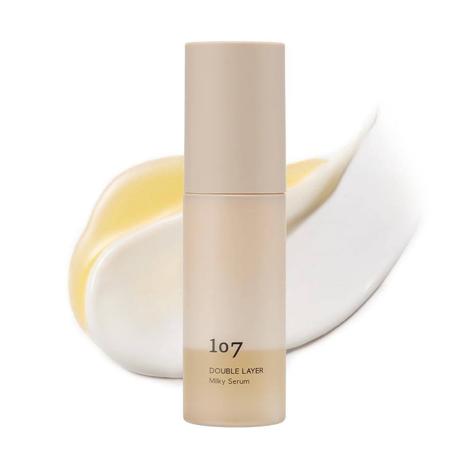 107 front packaging showing bottle and clean design for easy identification and trust