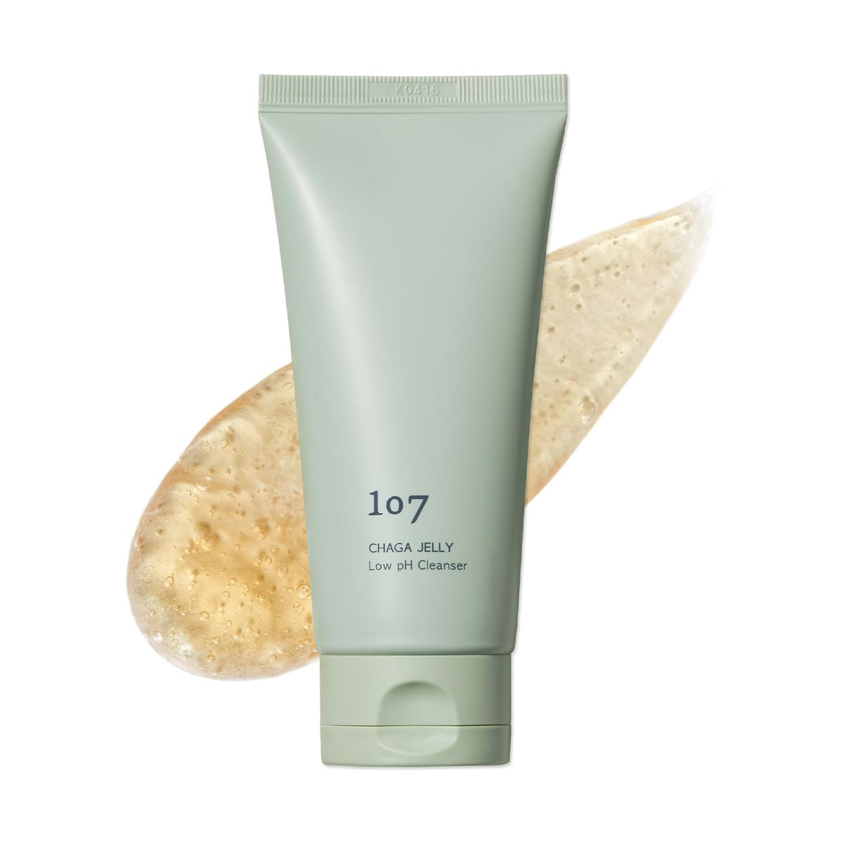 107 gentle gel cleanser front bottle showing product and label benefits
