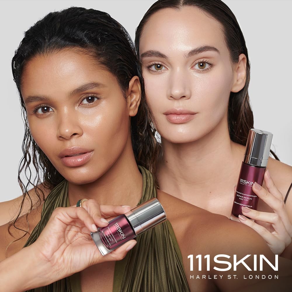 111SKIN lifestyle scene prepping skin before makeup for radiant base