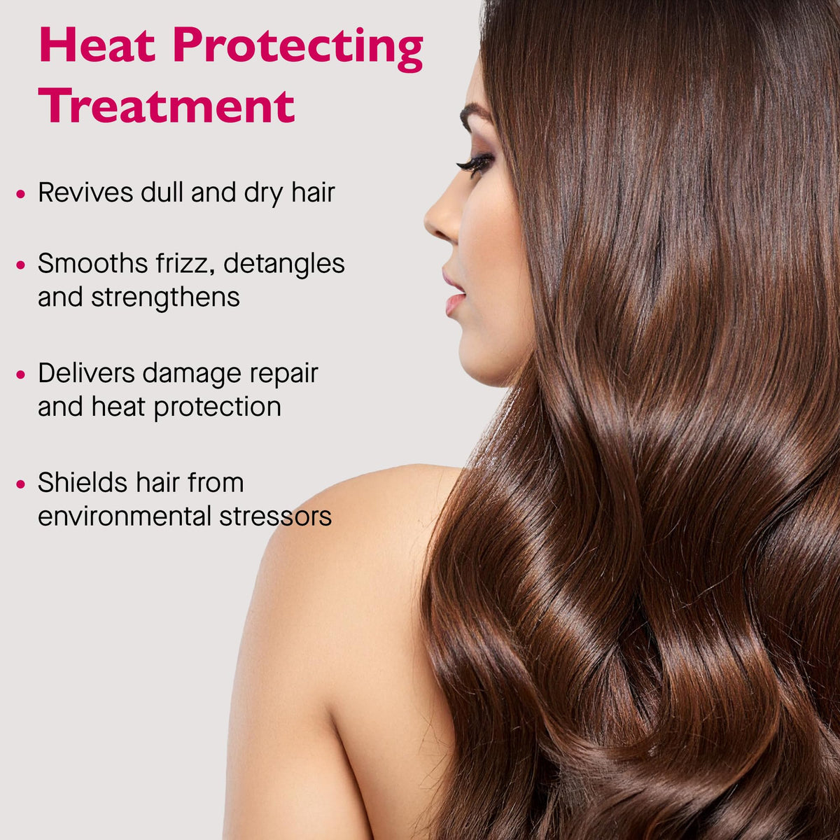 12 Benefits texture close-up of lightweight liquid illustrating non-greasy finish and slip
