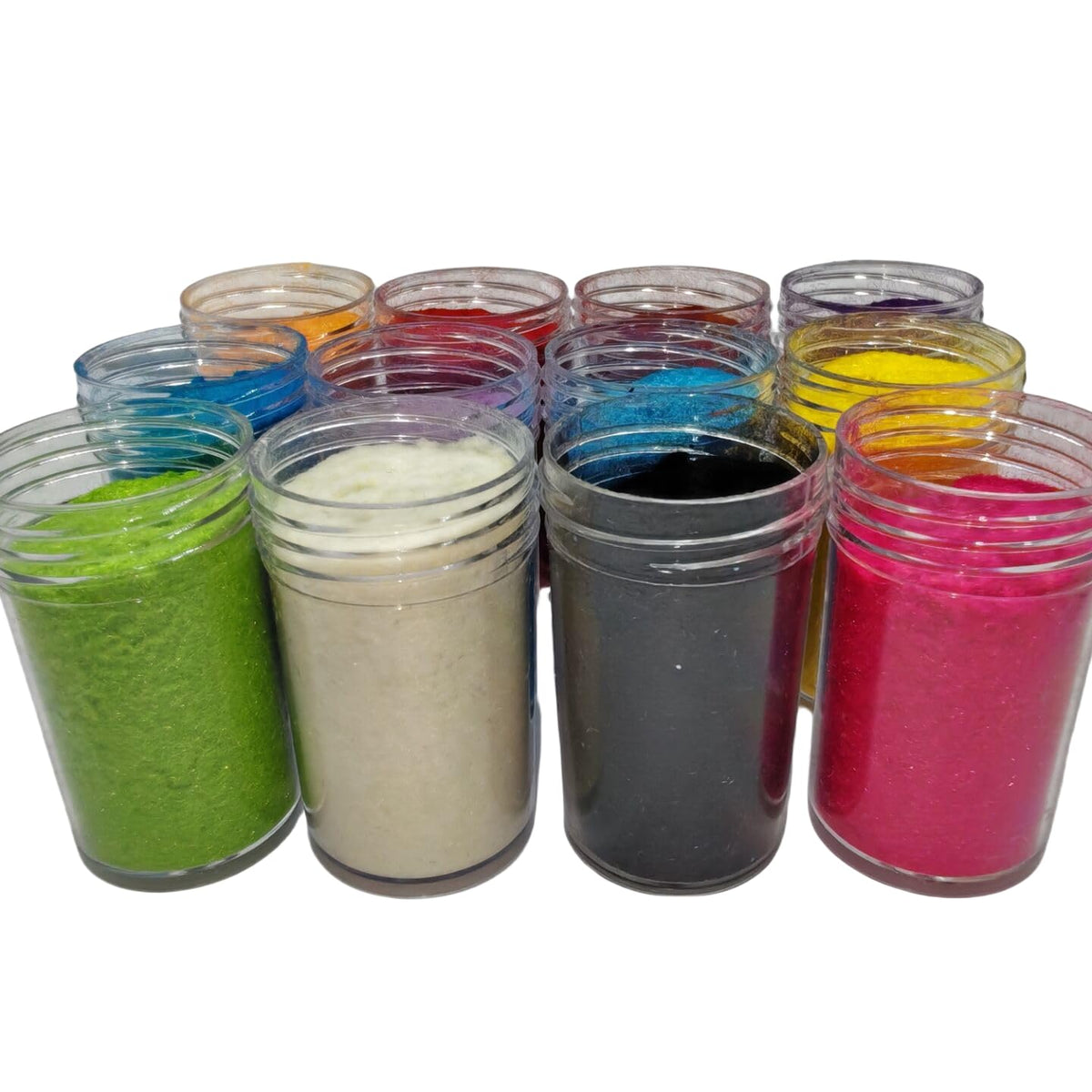 12Colors used in craft scene adding fuzzy texture to miniature props