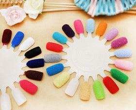 12Colors beside coin for scale showing jar size and practical volume