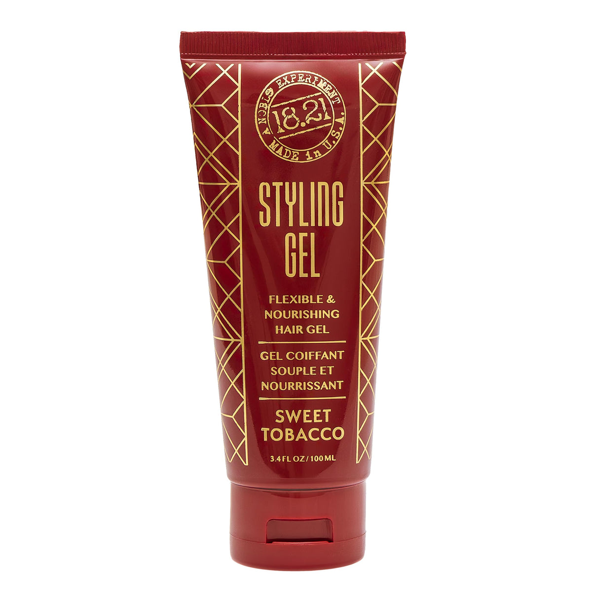 18.21 Man Made front packaging of 3oz gel showing tube and label for easy identification