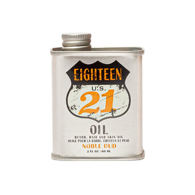 18.21 Man Made front label showing product identity and size, clear branding benefit