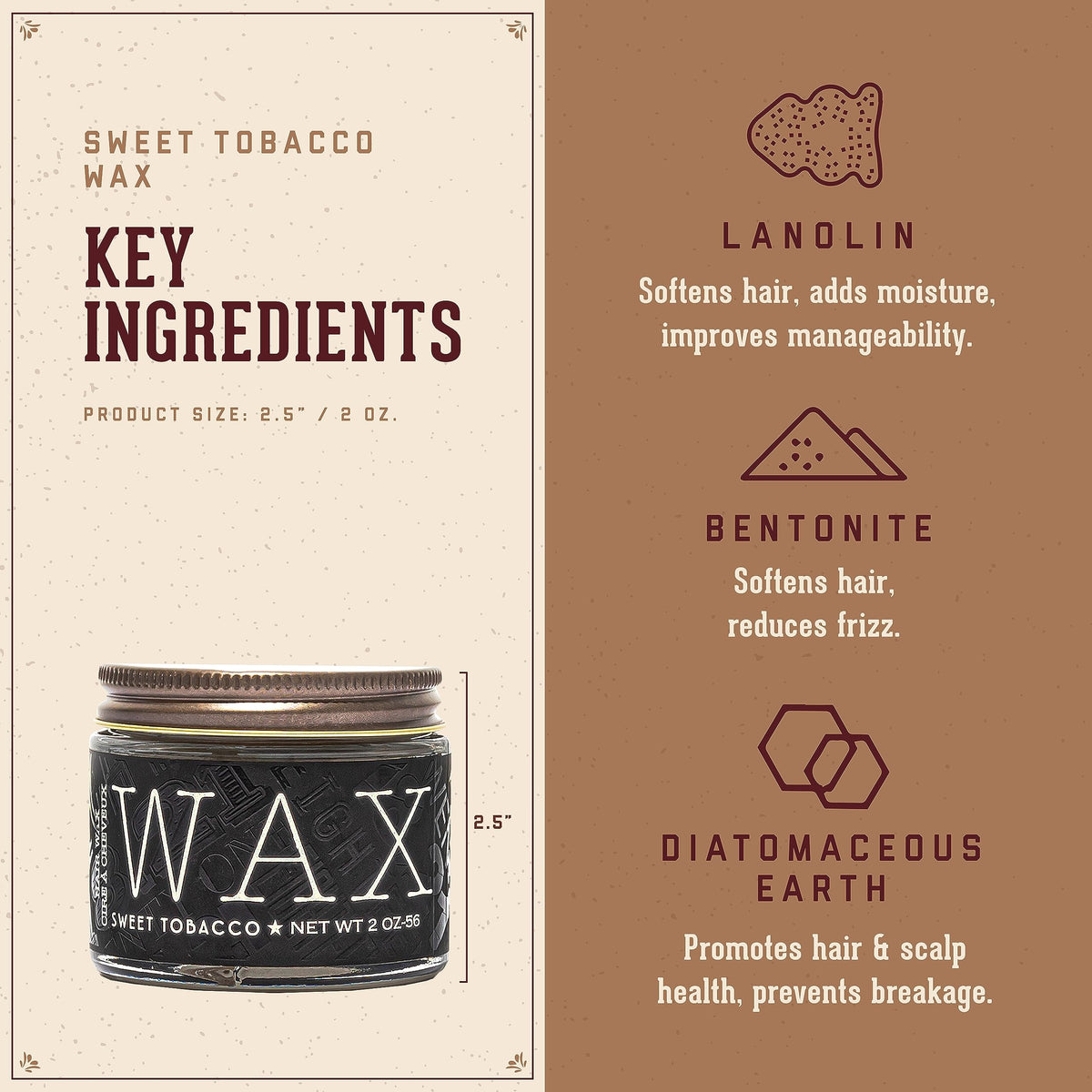 18.21 Man Made open jar revealing creamy consistency for easy application benefit