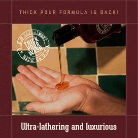 18.21 Man Made label close-up highlighting scent notes and vintage-inspired branding appeal