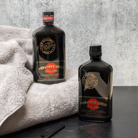18.21 Man Made bottle staged in bathroom lifestyle setting