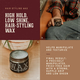 18.21 Man Made close-up of wax texture highlighting grip and matte finish benefit