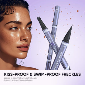 2CHILL brow tip drawing fine hair-like strokes for natural eyebrow definition