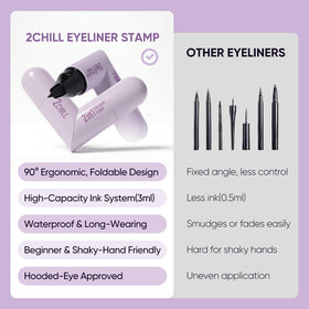 2CHILL thin liquid liner tip detail for precise filling and defining lines
