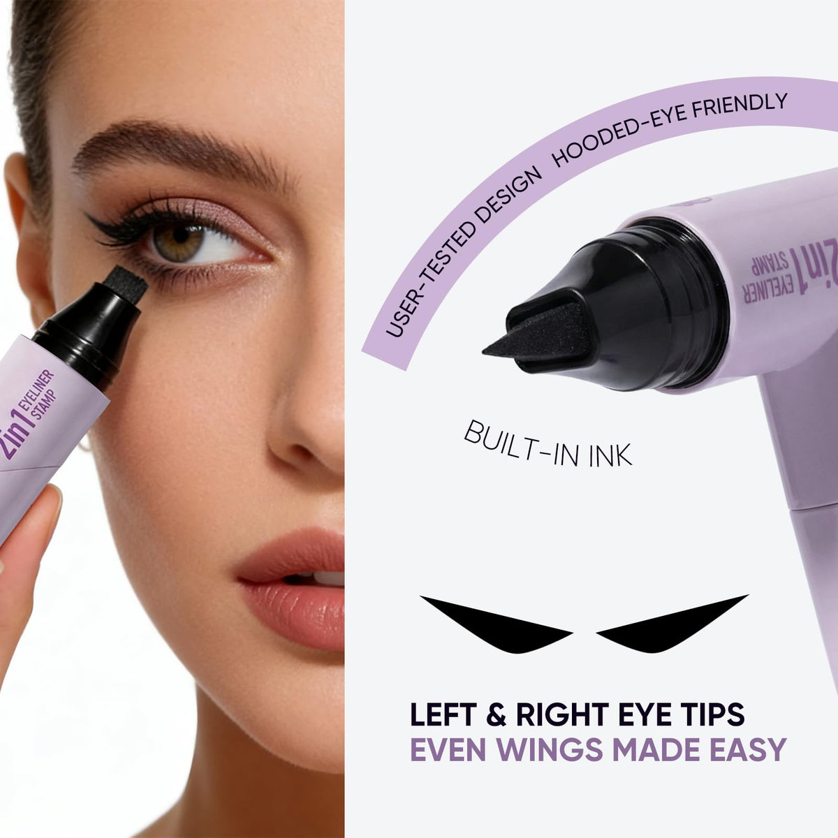 2CHILL stamp tip left and right markings ready to create matched wings