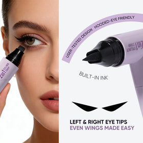 2CHILL stamp tip left and right markings ready to create matched wings