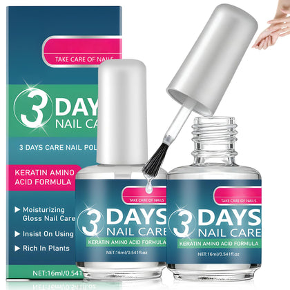Generic 3 Days Nail Care front packaging showing bottle and label benefit