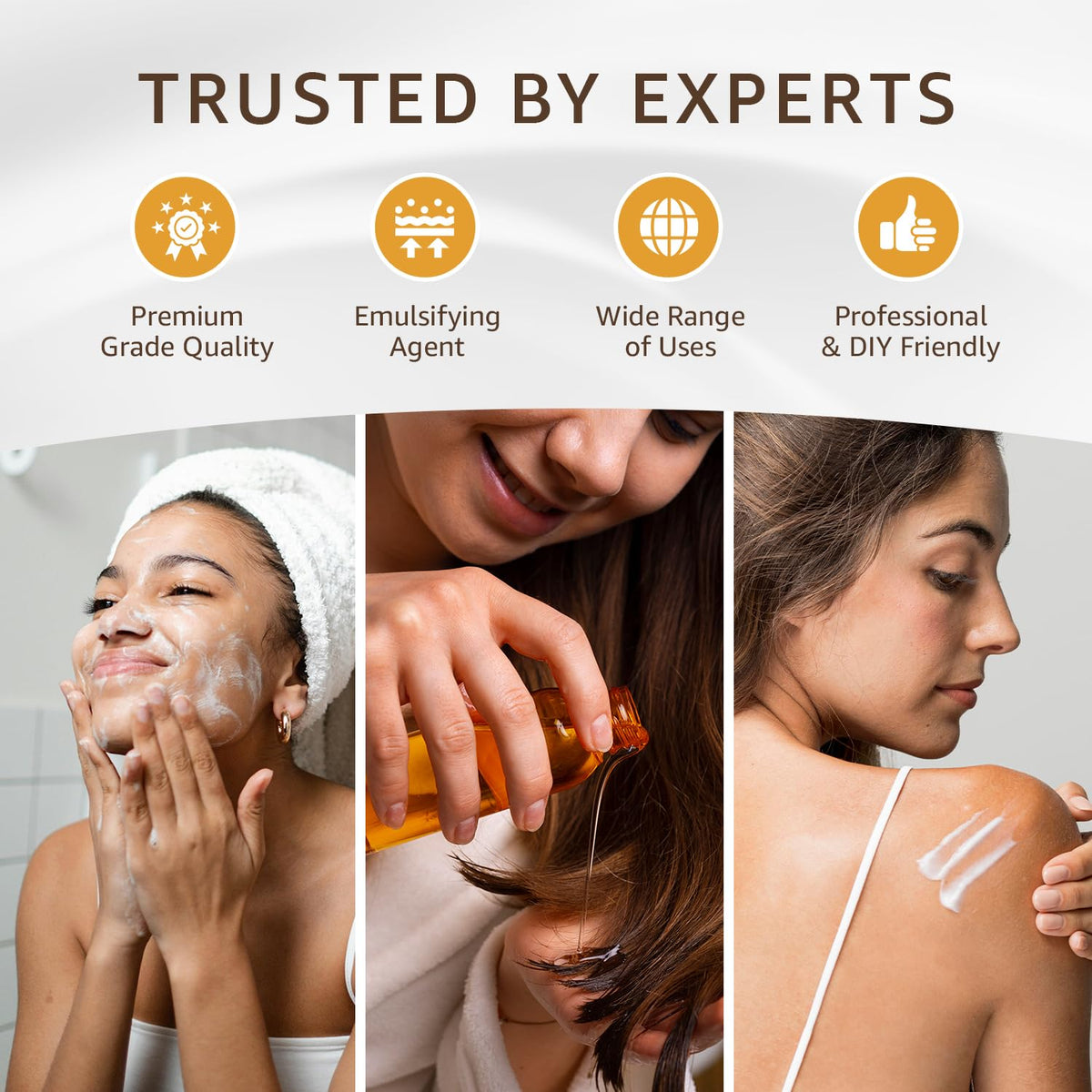 33RD PARALLEL BTMS‑50 label close‑up highlighting cosmetic grade and origin