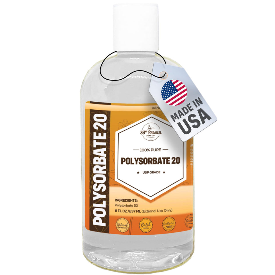 33RD PARALLEL SOAP CO. front bottle showing clean packaging and resealable cap benefit