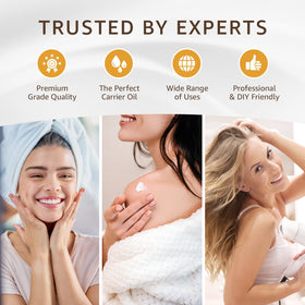 33RD PARALLEL SOAP CO. applying oil to hair showing nourishment and improved manageability