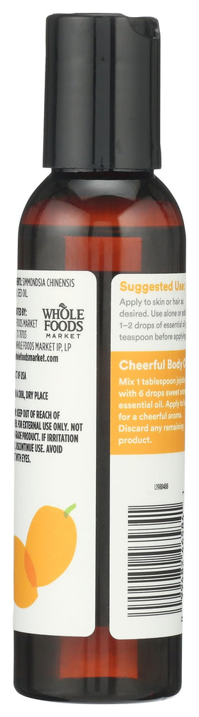 365 by Whole Foods Market close-up of jojoba oil texture demonstrating smooth emollience