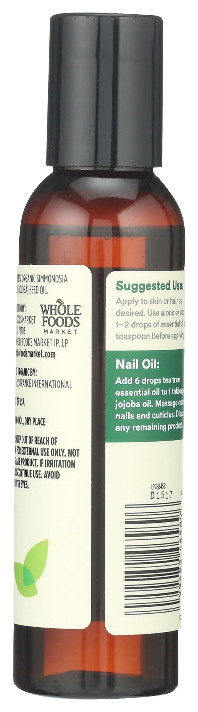 365 by Whole Foods Market close-up of oil dropper demonstrating pure texture benefit