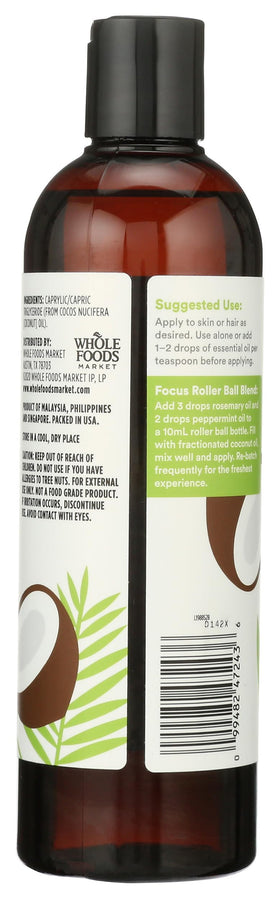 365 by Whole Foods Market oil pour close-up showing lightweight texture and absorption