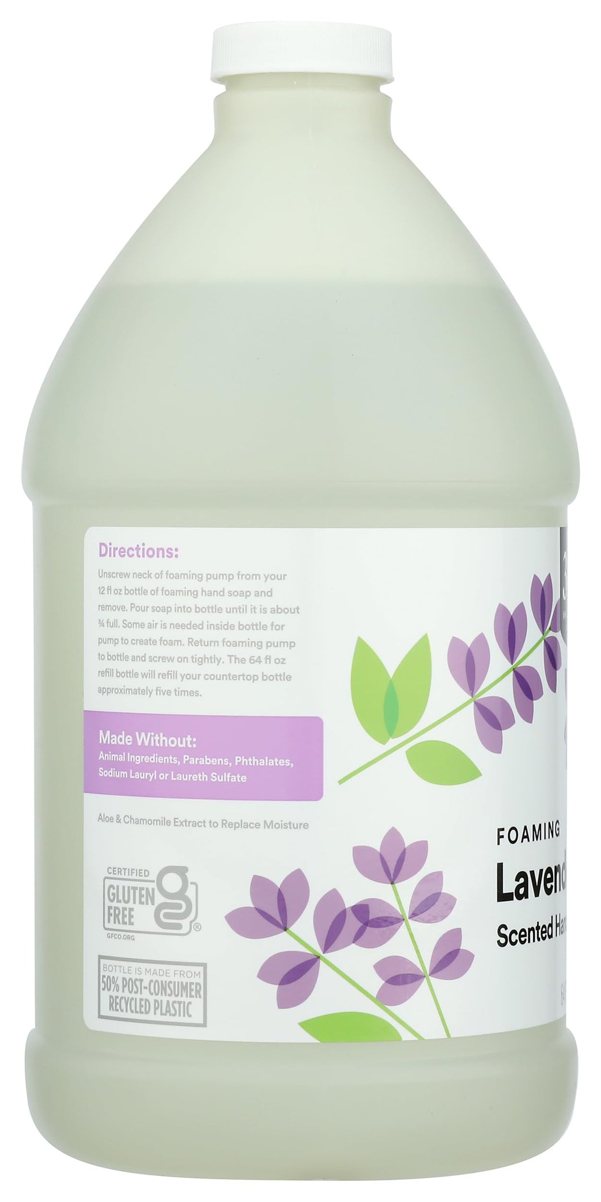 365 by Whole Foods Market foaming soap in dispenser producing rich foam for gentle hand cleansing