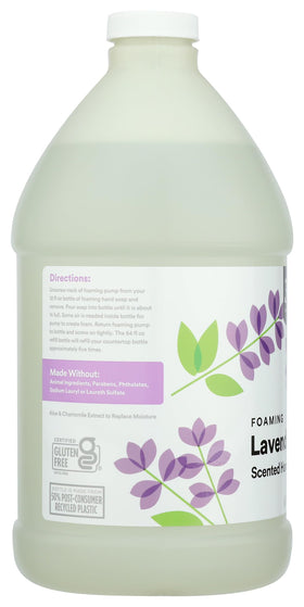 365 by Whole Foods Market foaming soap in dispenser producing rich foam for gentle hand cleansing
