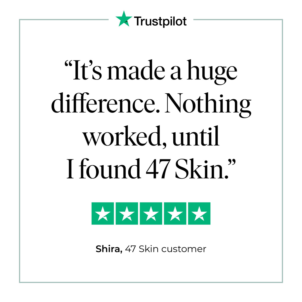47 Skin bottle on bathroom counter in routine setting promoting daily use benefit