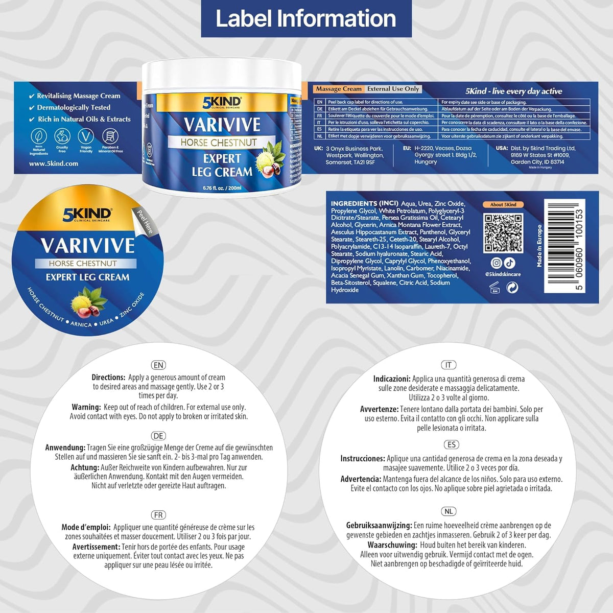 5kind clinical skincare cream absorbed on skin showing non-greasy finish