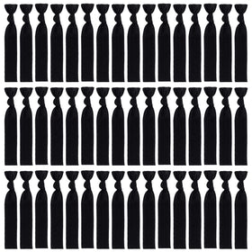 79STYLE front packaging showing 120 black ribbon hair ties and value