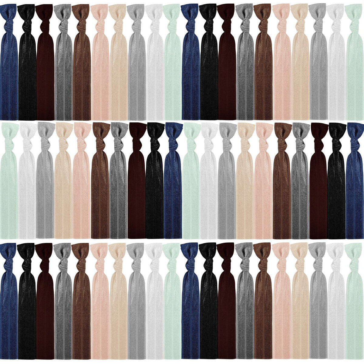 79STYLE front packaging showing 125 neutral hair ties and value pack benefit
