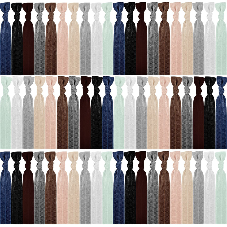 79STYLE front packaging showing 125 neutral hair ties and value pack benefit